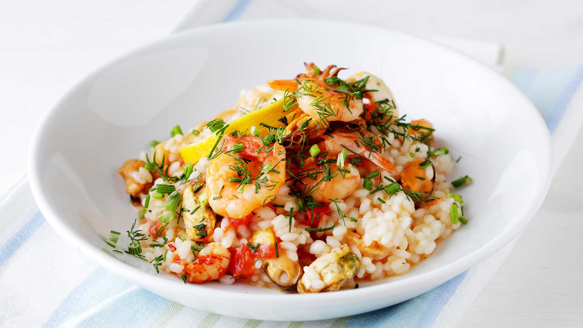 Risotto alla pescatora